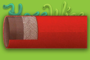 High Pressure Red Layflat Hose