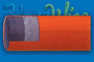 Medium duty orange layflat hose